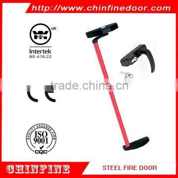 UL listed push bar lock