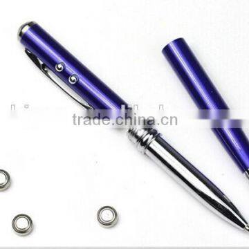 4 in 1 Metal Engraved LED Light and Laser Pen Multifunction Touch Pen photo-2