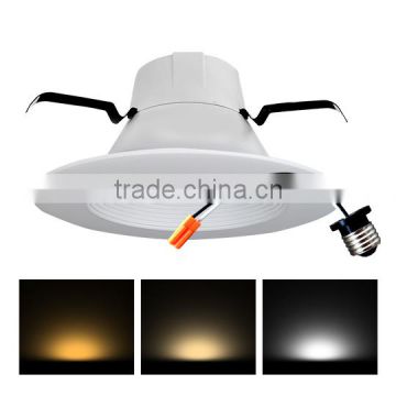 CCT adjustable led downlight warm white and cool white tunable with UL