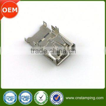 Rapid pressing speed metal housing usb,zinc usb connector housing