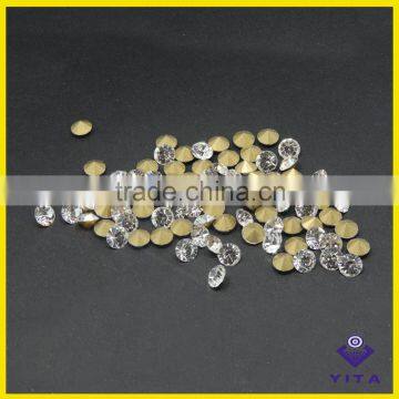 Wholesale SS 3 point back rhinestone for garments