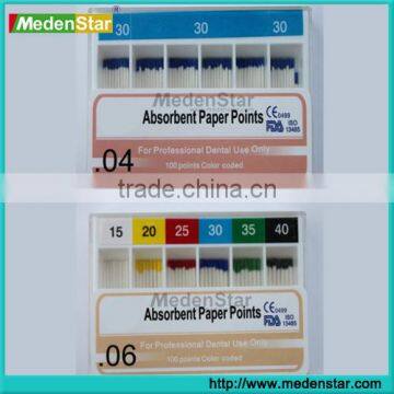 Mixing size dental Absorbent Paper Points AP-2