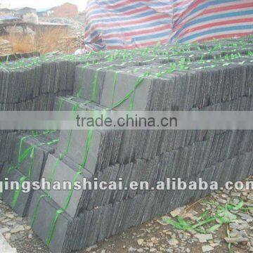 blackboard slate slab, broof tile edging decorative stone,natural slate paving stone