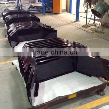 OEM sheet metal black painted Mud guard