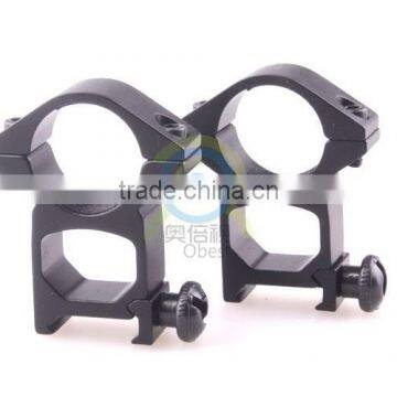 2 x High Profile See Through 25.4mm Scope Rings 21mm Picatinny Weaver Rail Mount photo-4