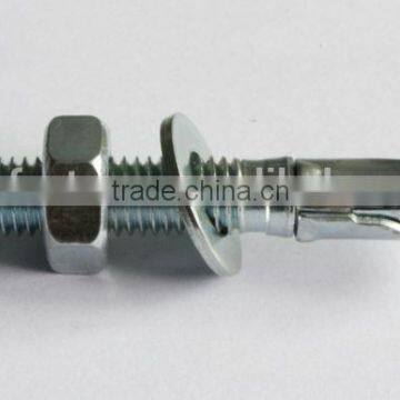 Carbon Steel Wedge Anchor Blue White Zinc photo-2