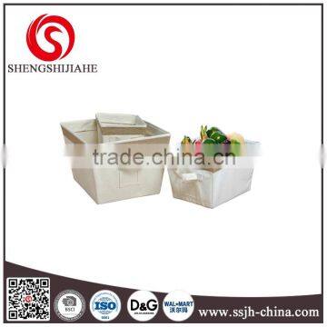 Household fabric storage box with high quality