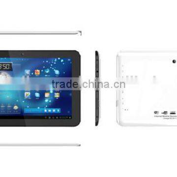 10.1 inch TFT Capacitive Touch Screen (5points) 1G + 4GB WIFI tablet support 3G Dongle