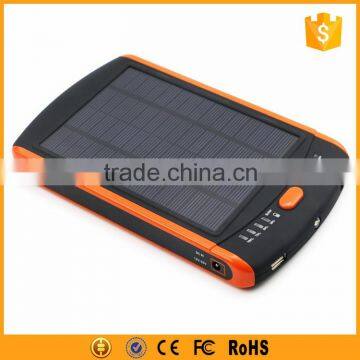 Hot selling high capacity solar laptop charger 23000mah for laptop and mobile phone