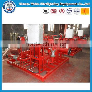 Fire extinguishing device, balanced proportioning mixing device