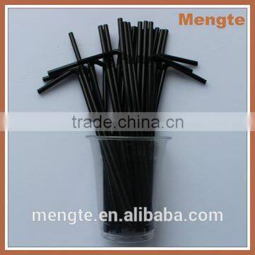 long novelty black drinking straw