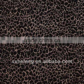 viscose rayon 100% viscose leopard blouse