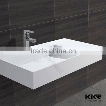 Gel Coat Solid Surface Basin, Artifical Marble Bath Basin photo-2