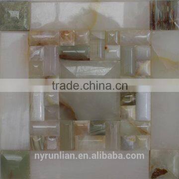 hot sell arabic jade goldstar marble mosaics for sale GSTX