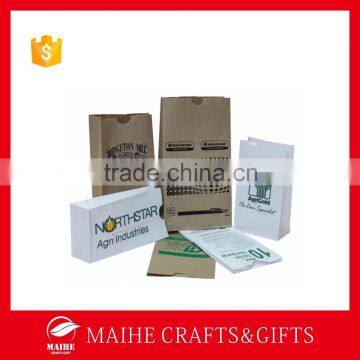 White Paper Bags SOS Printed