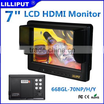 Lilliput 668GL-70NP/H/Y 7 inch high brightness monitor