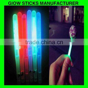 Glow Candy Stick / Size 6*80mm Glowing Lollipop Sticks