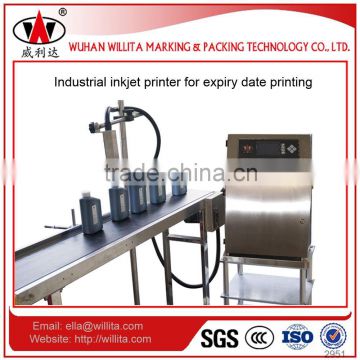 Date Time Serial number water bottle industrial inkjet printer