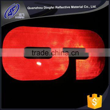 Reflective Number Stickers, customized Reflective Number Sticker label