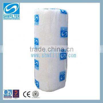 synthetic fiber air filter media