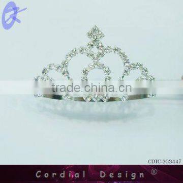 Cheap Wholesale Small Tiara Comb Wtih Crystal