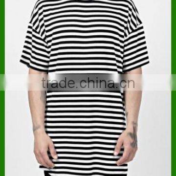 Tall curved hem Tee Shirt