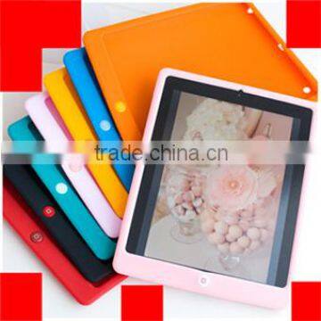 2014 latest clean silicone cover for ipad