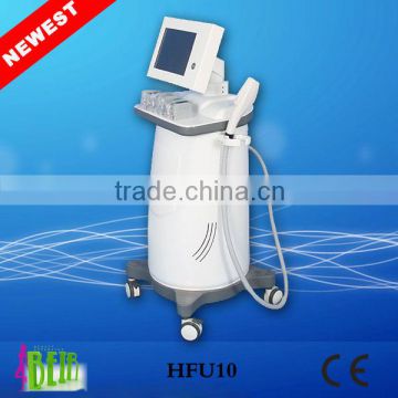 High intensity focused ultrasound for body and face treatment beauty machine HFU10