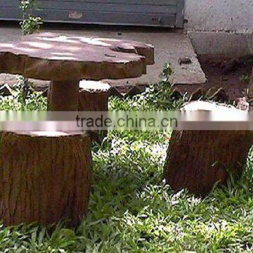 Antique garden furniture