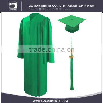 Unisex College Eco-friendly Green Graduation Gown