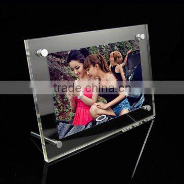 crystal 3D image photo frame high quality with fanny picture made in china