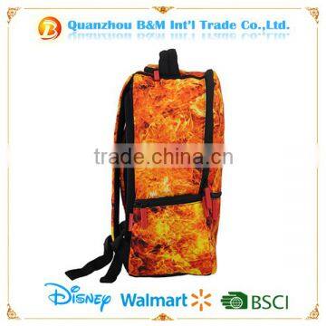 Fashion Fire Design Outdoor Laptop Day Backpack photo-3