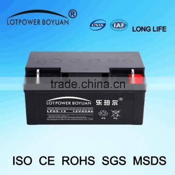 Amazing products from china 12v 65ah sealed battery batteries