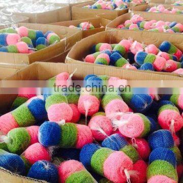 polyester fiber spiral ball