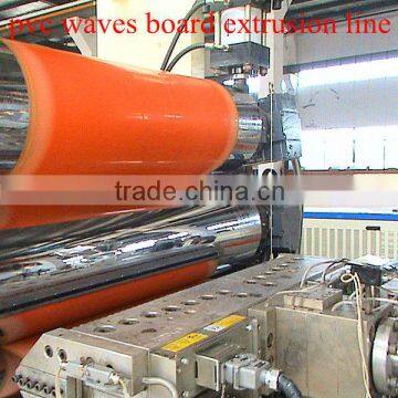 PVCwaves board extrusion line