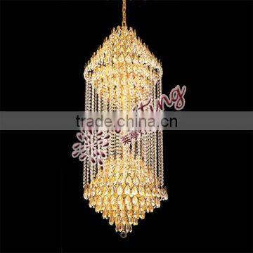 Casbah Professional Gold Crystal Chandelier Lighting