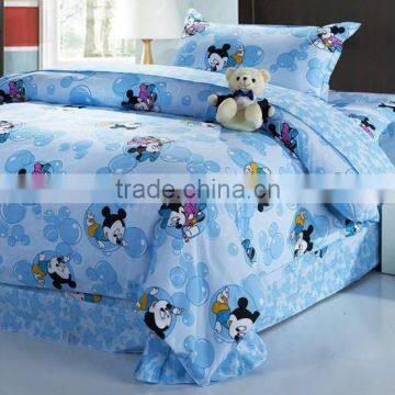 Kids Bedroom Cartoon Comfortable Sheet Comforter Set