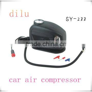 250/300 PSI mini car air compressor,DC 12v mini air compressor,25L/min tire inflator