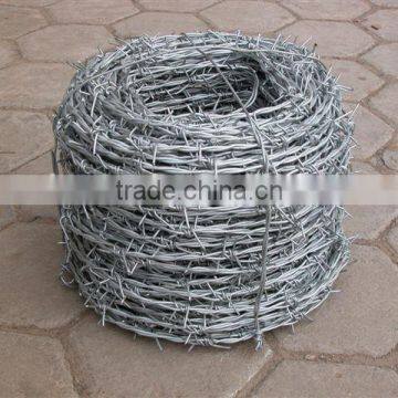 hot-dipped /electric barbed wire /Anping professional factory