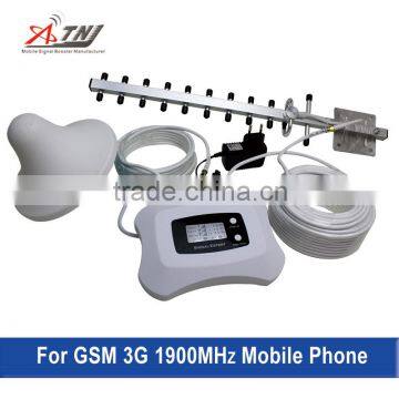 Best quality!!!Hot LCD display 1900mhz signal repeater /booster signal amplifier for GSM 2G 3G