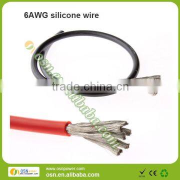 6awg high quality rc lipo battery silicone cables