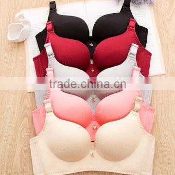 Ideal fashions LALA Hot selling fashion sexy adjustable women seamless bra deep v bra brassiere