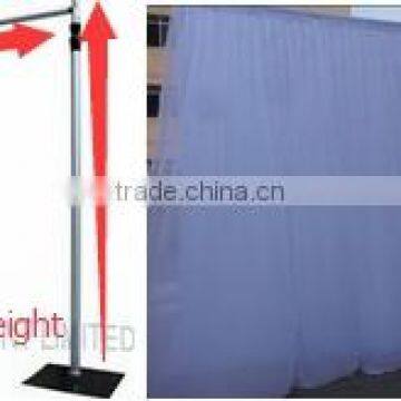 RK easy to install adjustable pipe and drape / aluminum pipe an drape for wedding