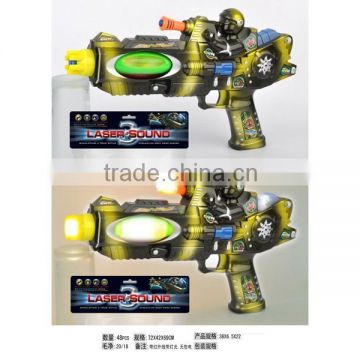 camouflage color laser light gun with sound with battery