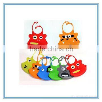 eco and washable silicone waterproof baby bibs