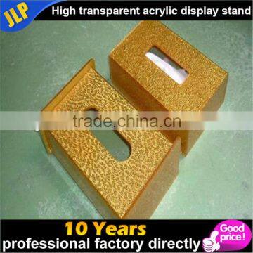 Customized high-grade acrylic hotel tissue box