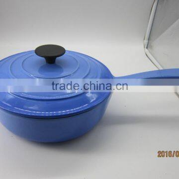 Cast Iron Casserole Enamel, Cast Iron Soup Pots, Cast Iron Cookset, Cast Iron Cook Pot With Long Handle, Cast Iron Sauce Pan photo-2