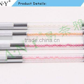 ANY Pearl Handle Manual Microrblading Eyebrow Embroidery Permanent Makeup Tattoo Pen