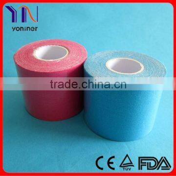 Kinetics muscle strain plaster tape manufacture CE FDA approved