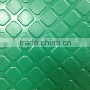 good quality cheap green checkered pvc floor fairgrounds used